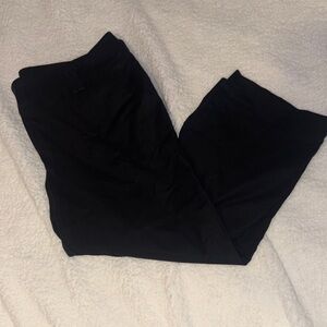 LOFT Women's Elegant Black Capri Dress Pants